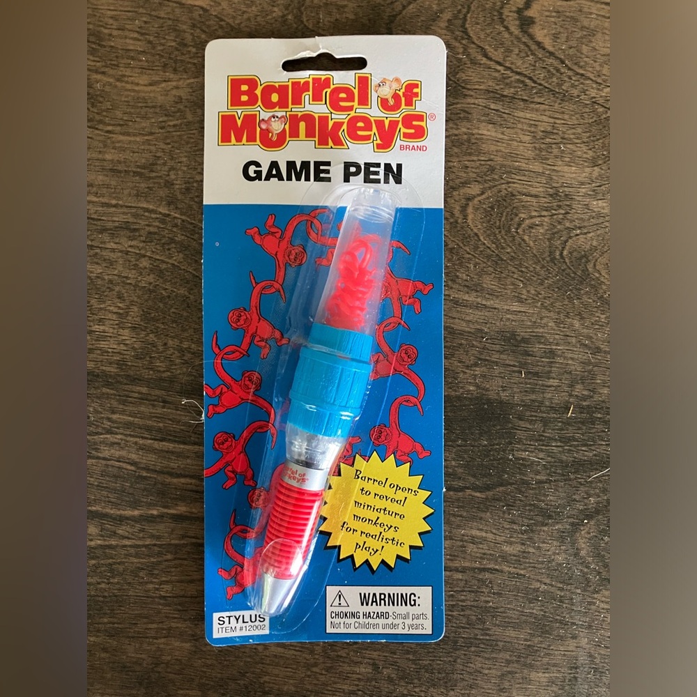 Barrel of Monkeys Game Pen